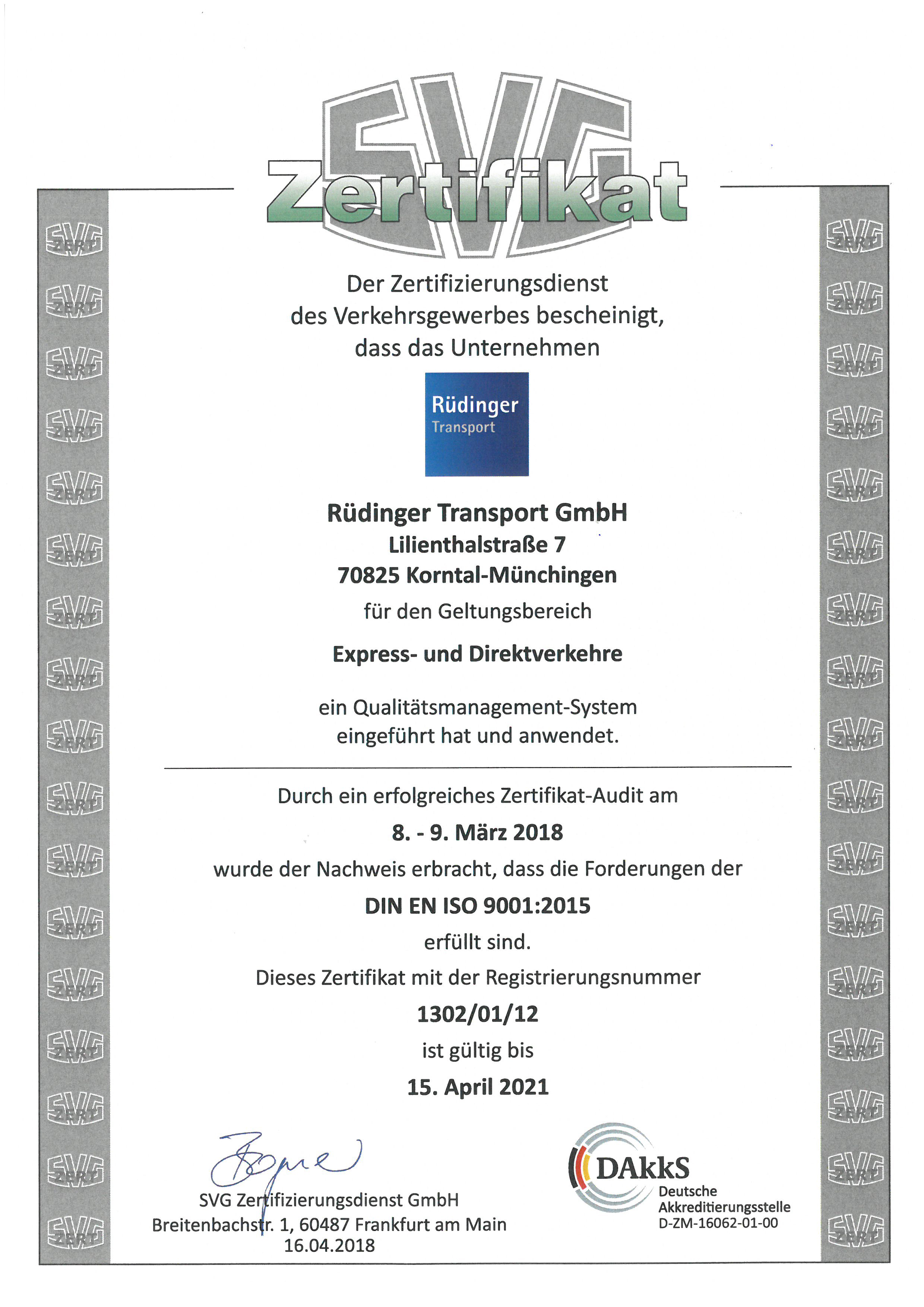 Qualitätsmanagement